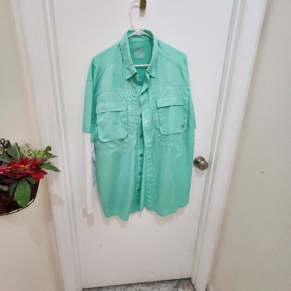 Reel legends Long Sleeve Performance Tech Vented UPF  Sun Protection - Picture 6 of 12